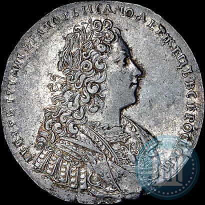 Фото 1 рубль 1729 года  "Тип 1728"