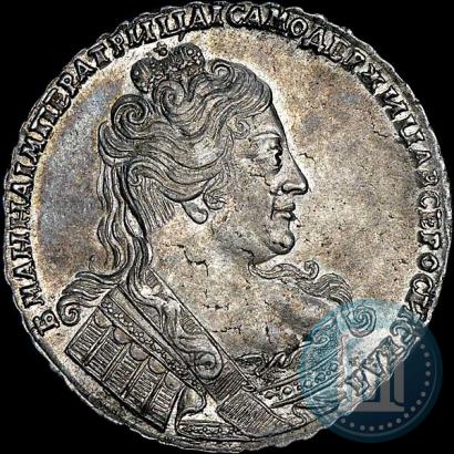 Picture 1 rouble 1734 year  "Type of 1732"