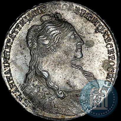 Picture 1 rouble 1735 year  