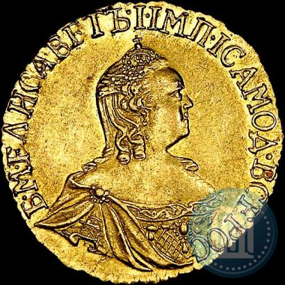Picture 1 rouble 1756 year  