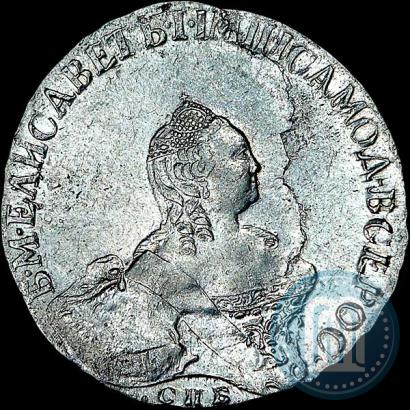 Picture Poltina 1758 year СПБ-ЯI 