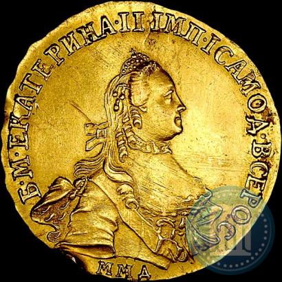 Фото 5 рублей 1763 года ММД 