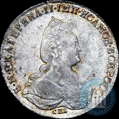 Picture 1 rouble 1787 year СПБ-ЯА 