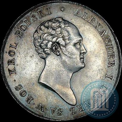 Picture 10 złotych 1823 year IB 