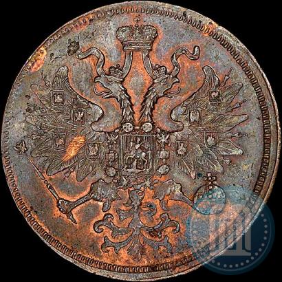 Picture 5 kopecks 1860 year ЕМ 