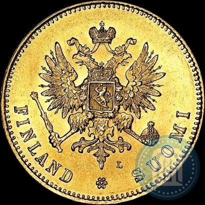 Picture 20 markkaa 1891 year L 
