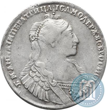 Фото 1 рубль 1734 года  "Тип 1735 года"