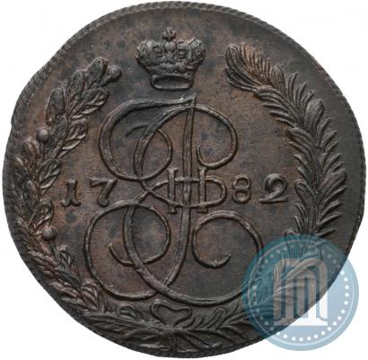 Picture 5 kopecks 1782 year КМ 