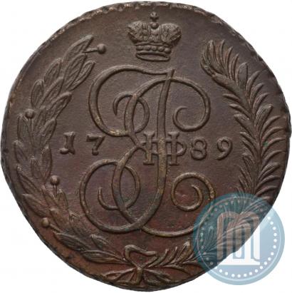 Picture 5 kopecks 1789 year АМ 
