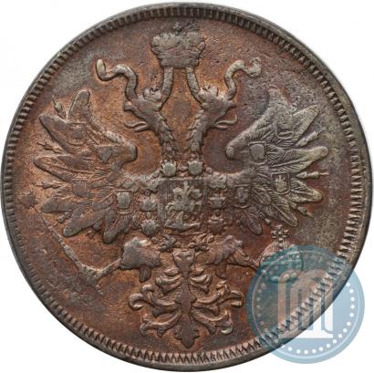 Picture 5 kopecks 1861 year ЕМ 