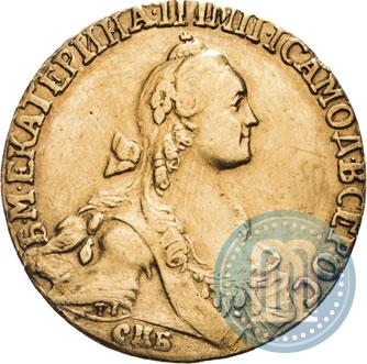 Picture 10 roubles 1766 year СПБ 