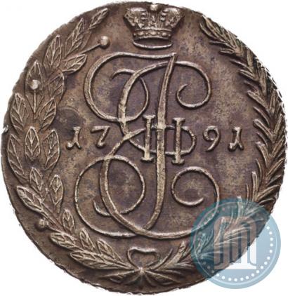 Picture 5 kopecks 1791 year ЕМ 