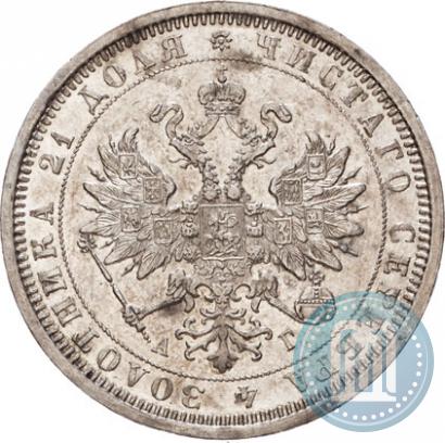 Picture 1 rouble 1885 year СПБ-АГ 