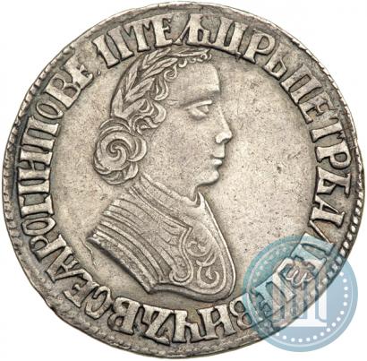 Picture Poltina 1705 year  "Portrait by F. Alekseev"