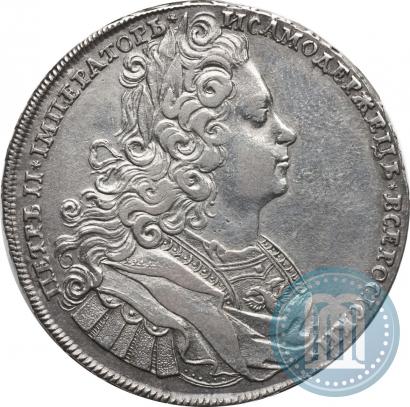 Фото 1 рубль 1727 года  "Московский тип"
