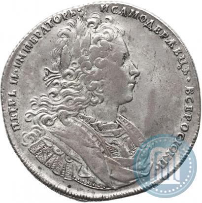 Picture 1 rouble 1727 year  "Petersburg type"