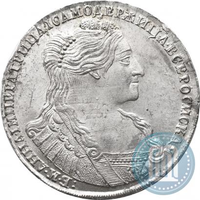 Фото Полтина 1735 года  