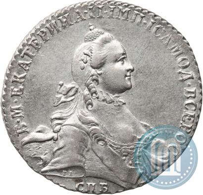 Фото 1 рубль 1764 года СПБ-СА 