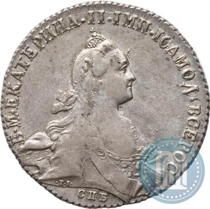 Picture 1 rouble 1772 year СПБ-АШ 