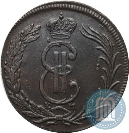 Фото 2 копейки 1774 года КМ 