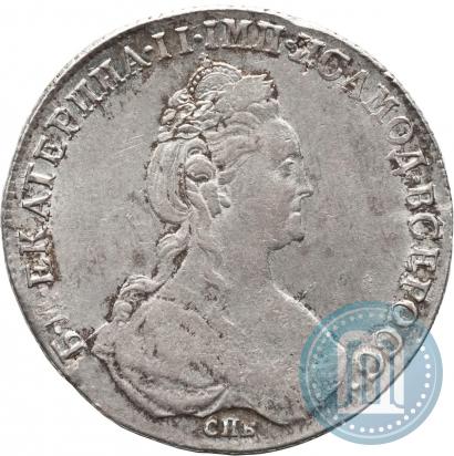 Picture 1 rouble 1781 year СПБ-ИЗ 