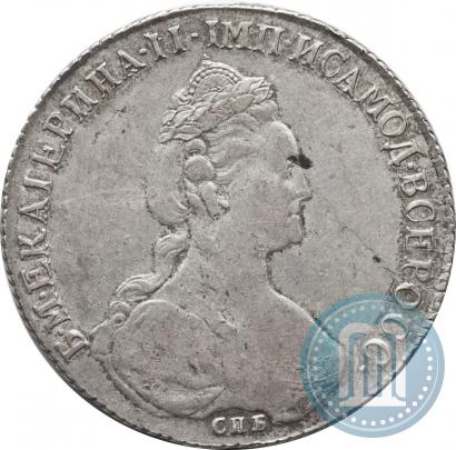 Фото 1 рубль 1782 года СПБ-ИЗ 