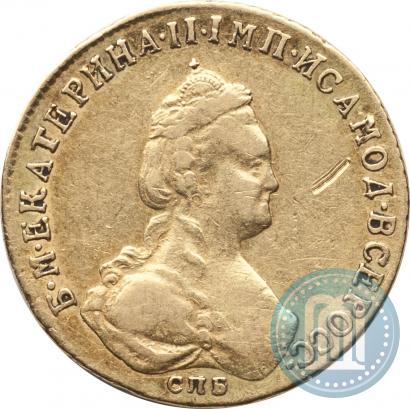 Фото 5 рублей 1785 года СПБ 