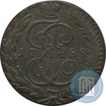 Фото 5 копеек 1788 года ТМ 