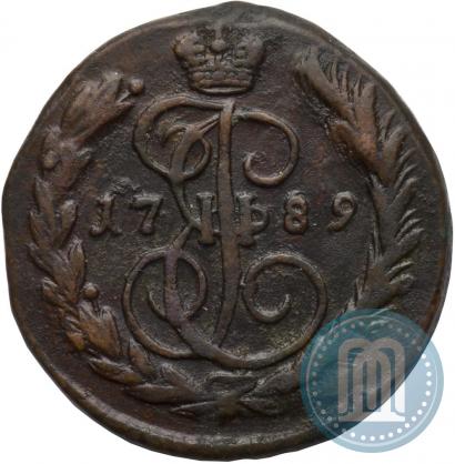 Фото 1 копейка 1789 года ЕМ 