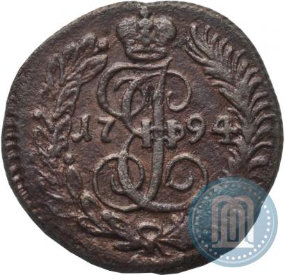 Фото Полушка 1794 года КМ 