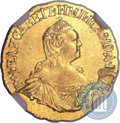 Фото 1 рубль 1756 года  