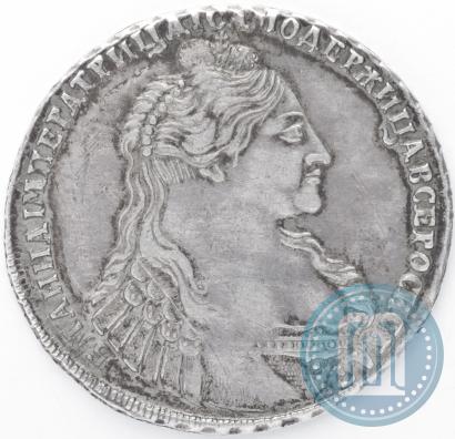 Фото 1 рубль 1736 года  "Тип 1735 года"