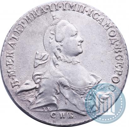 Picture 1 rouble 1762 year СПБ-НК 