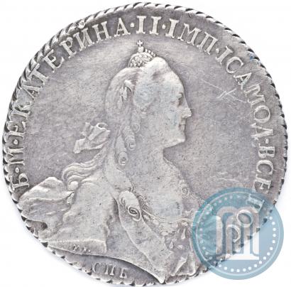 Picture 1 rouble 1770 year СПБ-СА 