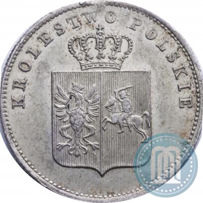 Picture 2 złote 1831 year KG "Polish uprising"