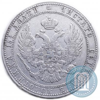 Picture 3/4 roubles - 5 złotych 1834 year MW 