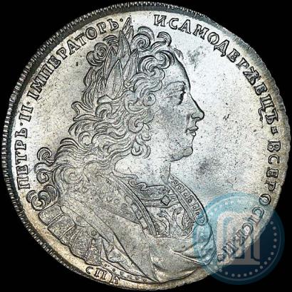 Picture 1 rouble 1727 year СПБ "Petersburg type"