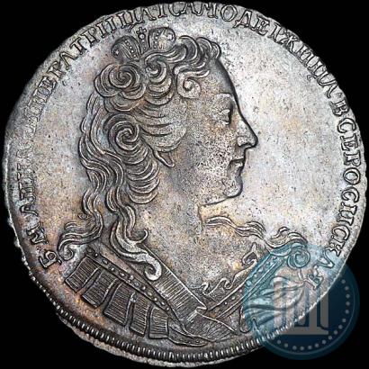 Фото 1 рубль 1730 года  