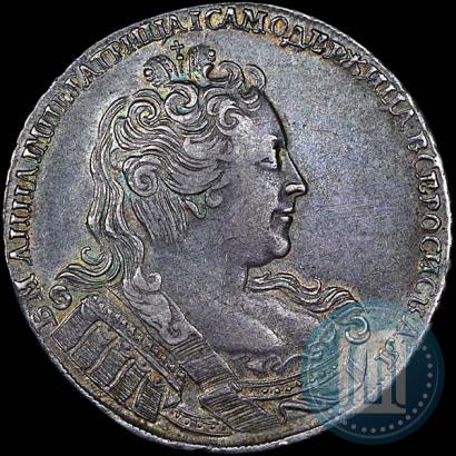 Фото 1 рубль 1730 года  