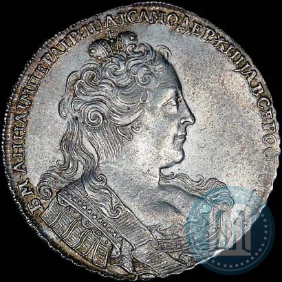 Фото 1 рубль 1730 года  