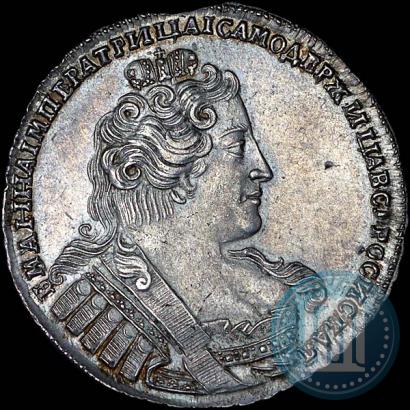 Фото 1 рубль 1734 года  "Тип 1732 года"