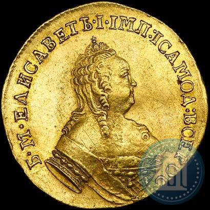 Фото 1 червонец 1753 года  "Св. Андрей на реверсе"