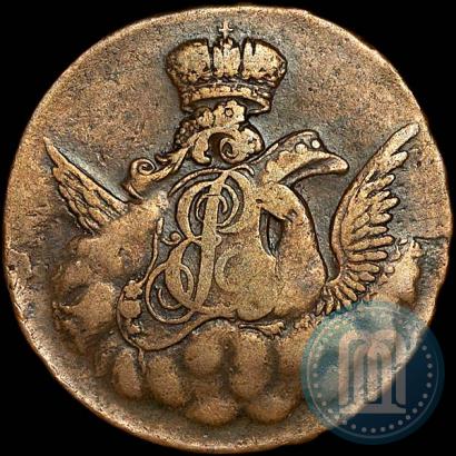 Фото 1 копейка 1755 года  