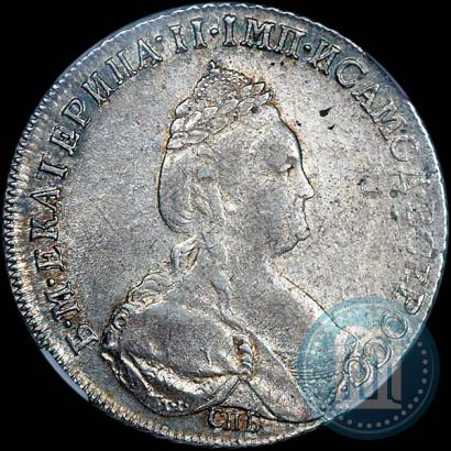 Фото Полтина 1787 года СПБ-ЯА 
