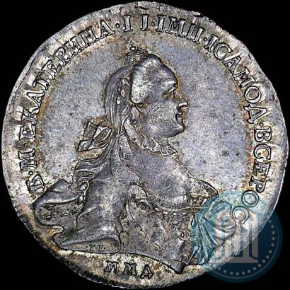 Фото 1 рубль 1762 года ММД-ДМ 