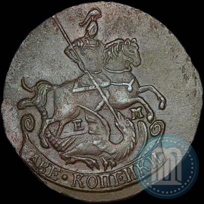 Фото 2 копейки 1776 года ЕМ 
