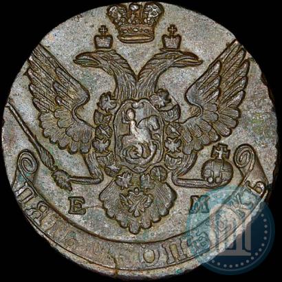 Picture 5 kopecks 1788 year ЕМ 