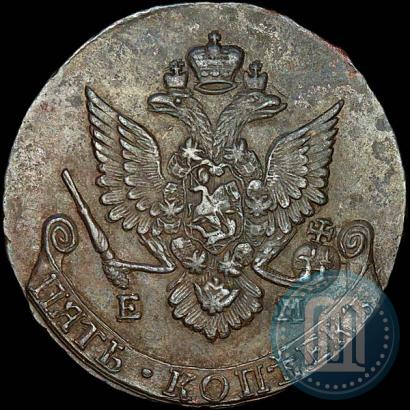 Фото 5 копеек 1788 года ЕМ 