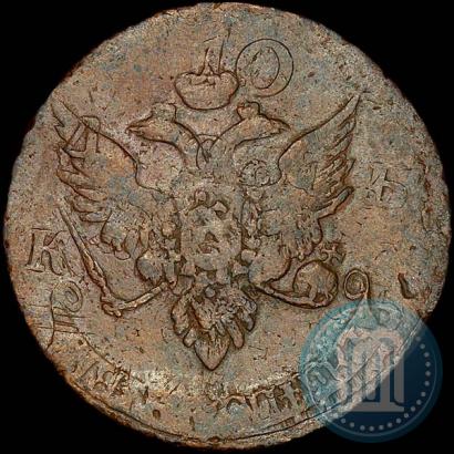 Фото 5 копеек 1791 года  "Павловский перечекан"
