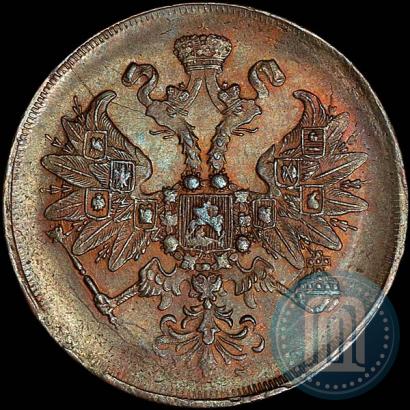 Picture 2 kopecks 1861 year ЕМ 